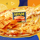 Image for article titled This Spam and Dorito pie is an unexpected piece o’pizza heaven